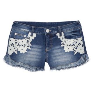 Mossimo Supply Co. Juniors Lace Detail Denim Short   9