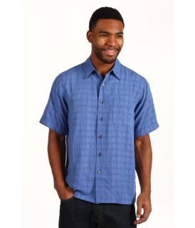 Royal Robbins San Juan S/S Mens Short Sleeve Button Up (Blue)