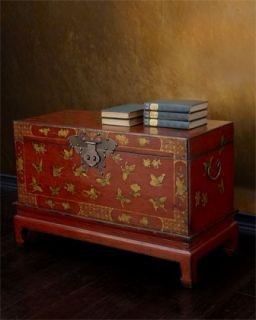 Antique Butterfly Trunk