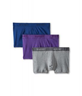 2IST 3 Pack ESSENTIAL No Show Trunk Mens Underwear (Multi)
