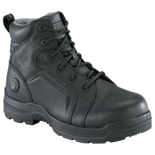 Rockport 6 Inch Waterproof More Energy Composite Toe Boot   Black, Size 10 1/2