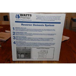 Premier WP4 V Reverse Osmosis System with Monitoring Faucet   Undersink Water Filtration Systems