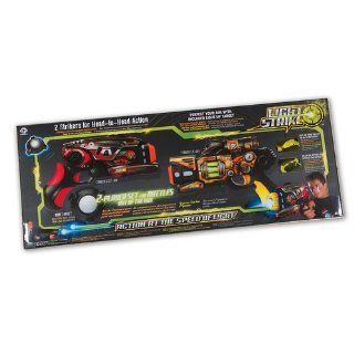 Light Strike Strikers (Laser Pistols) Compo Pack with Mini Target Toys & Games