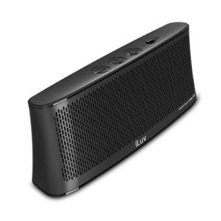 iLuv WAVECASTBK Wavecast Portable Stereo Bluetooth Speaker (Black)   Players & Accessories