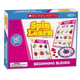Scholastic Spin to Learn, Beginning Blends, Ages 4 to 7