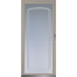 Comfort Bilt Sandstone Signature Full View Tempered Glass Storm Door (Common 81 in x 36 in; Actual 80.8 in x 37.62 in)