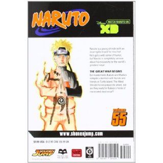 Naruto, Vol. 55 The Great War Begins Masashi Kishimoto 9781421541525 Books