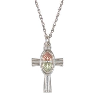gold cross pendant in sterling silver orig $ 69 00 49 99 take an