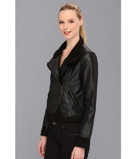 Vince Camuto Asymmetrical Leather Jacket