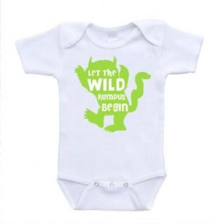 Let the Wild Rompus Begin Where the Wild Things Are Onesie Clothing