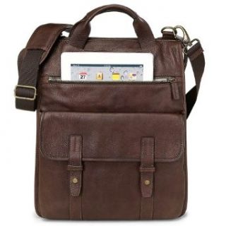 Levenger Belmont Convertible Backpack Brief   Espresso Clothing