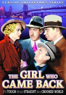Girl Who Came Back Shirley Grey, Sidney Blackmer, Frank LaRue, Noel Madison, Matthew Betz Movies & TV