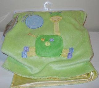 Blankets and Beyond Soft Lime Green Giraffe Blanket  Nursery Blankets  Baby