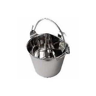 Classic Products Flat Sided Hook On Pails   1 Quart  Dog Crate Bowls 