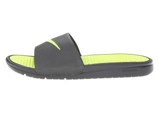 Nike Benassi Solarsoft Slide Court Green/White/Chrome Yellow/Chrome Yellow
