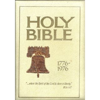 Holy Bible, Containing Both the Old and New Testaments, King James Version, Red Letter Reference Edition [American Bicentennial Edition, July 4, 1975] None Books