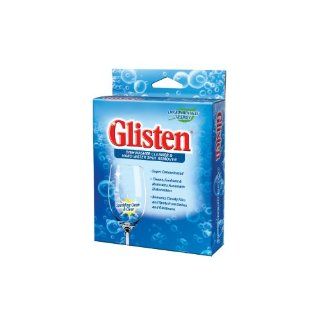 Glisten Environmentally Friendly Dishwasher Cleaner and Hard Water Spot Remover   Pack of 4 (each pack contains 2 packets) Health & Personal Care