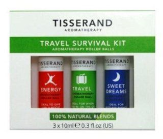 Travel Survival Kit , Contains 4x10ml Essential Oils Roll Ons Health & Personal Care