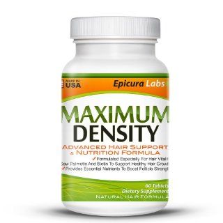 Maximum Density   Advanced Hair Support & Nutrition Formula Dietary Supplement, 60 tablets Health & Personal Care