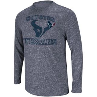 Houston Texans Go Long III Long Sleeve T Shirt   Navy Blue