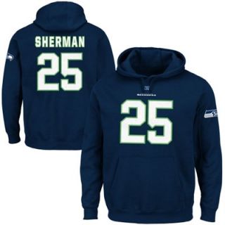 Richard Sherman Seattle Seahawks Eligible Receiver Hoodie   College Navy