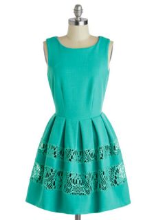 A Dreamboat Come True Dress in Turquoise  Mod Retro Vintage Dresses