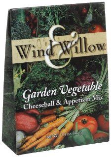 Wind & Willow Garden Vegetable Cheeseball, 1.4 Ounce Boxes (Pack of 6)  Processed Cheese Spreads  Grocery & Gourmet Food