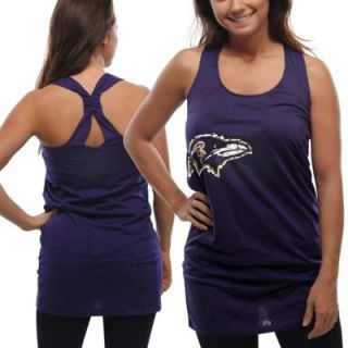 Baltimore Ravens Womens Burnout Nightshirt   Purple
