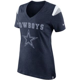 Nike Dallas Cowboys Ladies Fan Top   Navy Blue