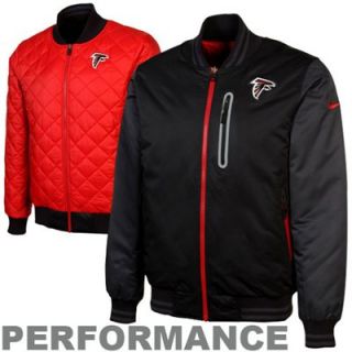Nike Atlanta Falcons Sideline Destroyer Reversible Performance Jacket   Black/Red