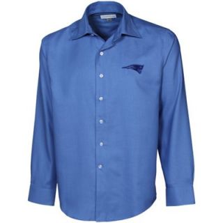 Cutter & Buck New England Patriots Light Blue Epic Long Sleeve Button Down Shirt