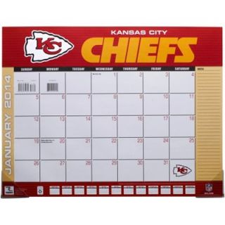 Kansas City Chiefs 2014 22 x 17 Desk Calendar