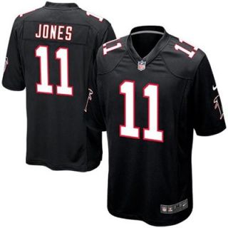 Nike Julio Jones Atlanta Falcons Game Jersey   Black