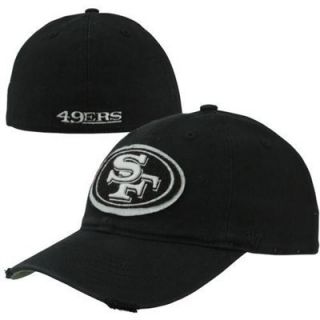 47 Brand San Francisco 49ers Rue Slouch Flex Hat   Black