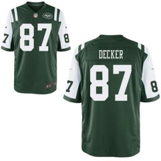 Nike Eric Decker New York Jets Youth Game Jersey   Green