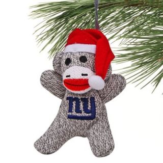 New York Giants Sock Monkey Ornament