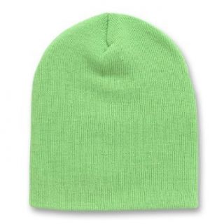 Solid Winter Short Beanies (Comes In Many Different Colors), Melon Clothing