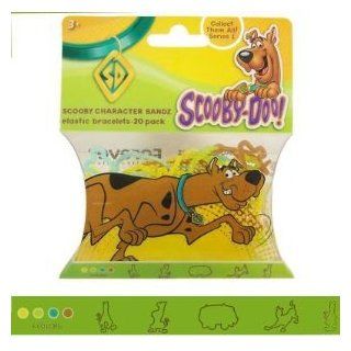 Toy / Game Forever Collectibles Scooby Doo 2nd Version Logo Bandz Bracelets W/ Different Colors And Fun Shapes Toys & Games