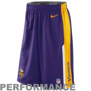 Nike Minnesota Vikings Dri FIT Speed Fly XL Performance Shorts   Purple