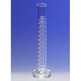 Corning 3022 50 PYREX Single Metric Scale Cylinders, To Contain, 50 ml [pack of 1] Science Lab Graduated Cylinders