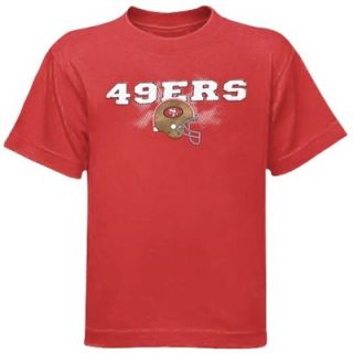 San Francisco 49ers Infant Scribble Time T Shirt   Scarlet
