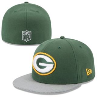 Youth New Era Green Green Bay Packers 2014 NFL Draft 59FIFTY Fitted Hat