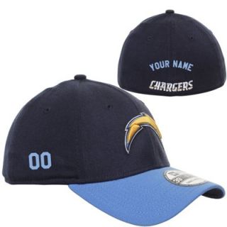 New Era San Diego Chargers Mens Customized TD Classic 39THIRTY Structured Flex Hat