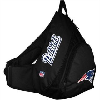 New England Patriots Black Slingback Backpack