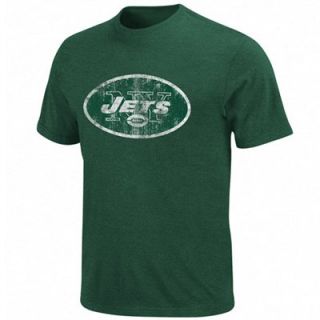New York Jets Vintage Logo III T Shirt   Green