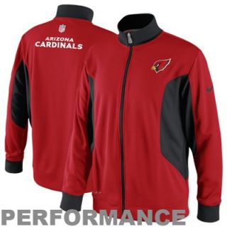 Nike Arizona Cardinals Empower Knit Performance Full Zip Jacket   Cardinal