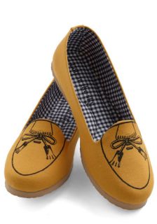 Pass the Muster Flat  Mod Retro Vintage Flats