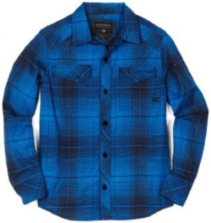 Oneill Boys 8 20 Keystone Long Sleeve Shirt, Blue, Medium Clothing