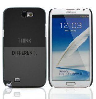 GadgetTown Hard Plastic and Aluminum Back Case for SAMSUNG GALAXY NOTE II ( Think Different ) Cell Phones & Accessories