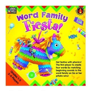 Edupress Ep lrn272 Word Family Fiesta 2 3 Letter Word Families Toys & Games